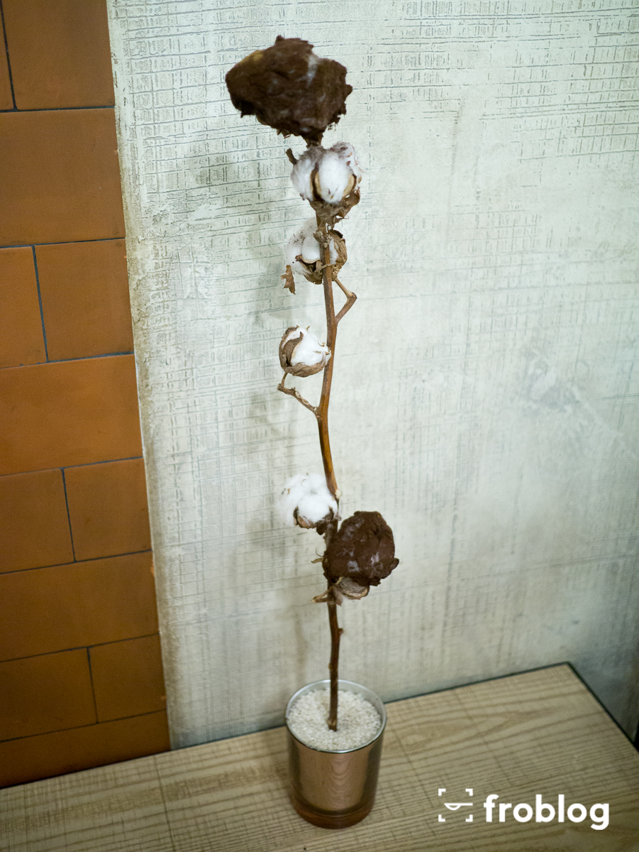 Gdzie jeść w Barcelonie Disfrutar - Drzewko bawełny z czekolady i mięty